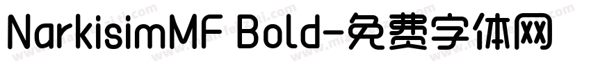 NarkisimMF Bold字体转换